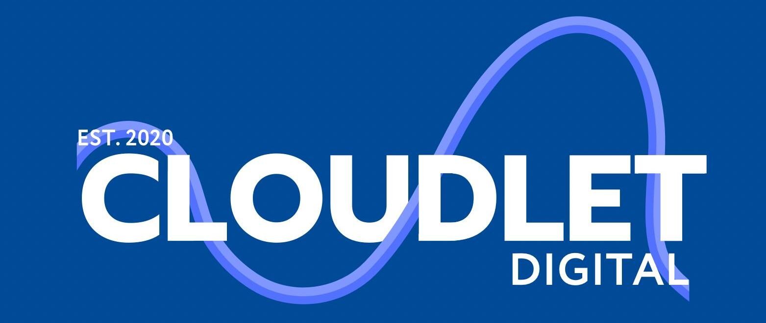 Cloudlet Digital marketing and web design agency logo